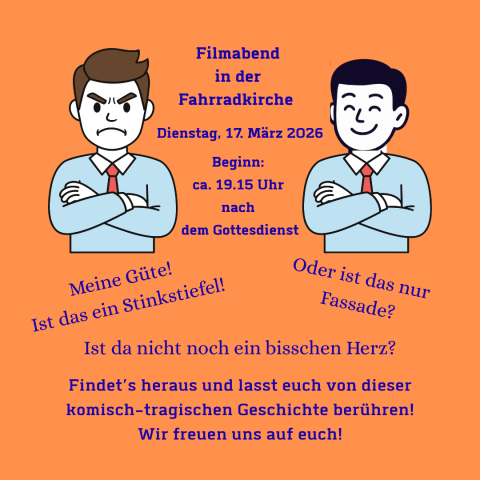 Einladung Filmabend Fahrradkirche